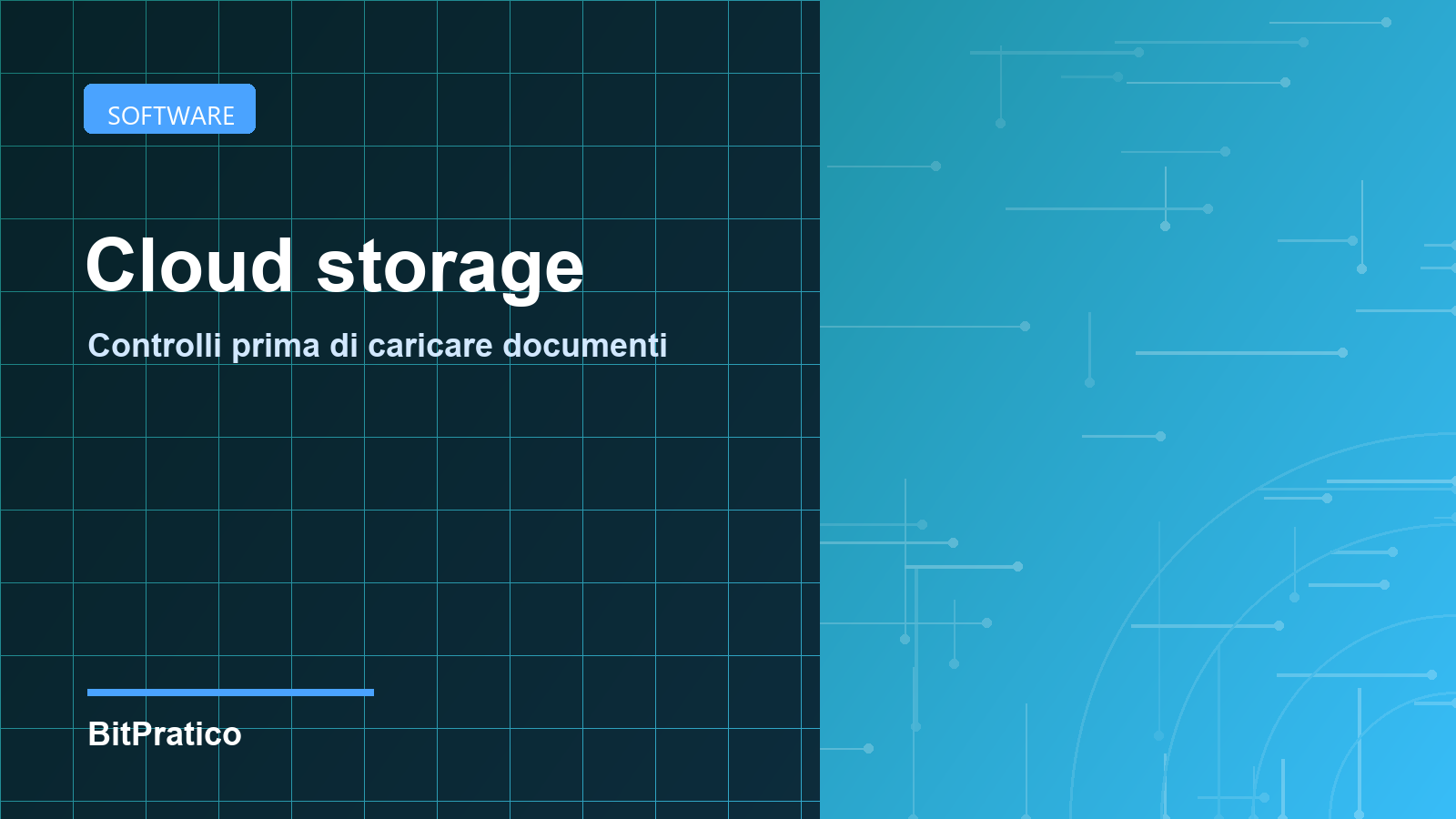 Cloud storage per documenti importanti